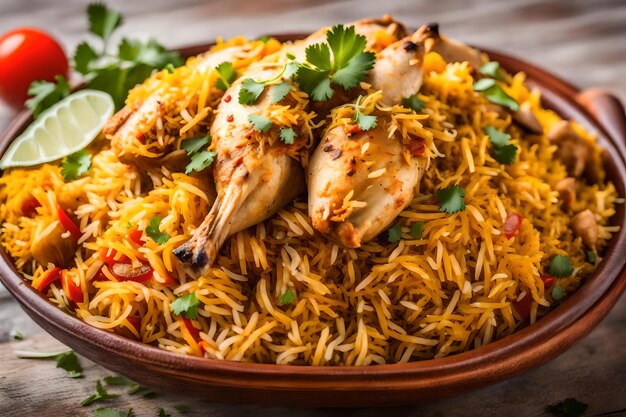 Chicken biryani