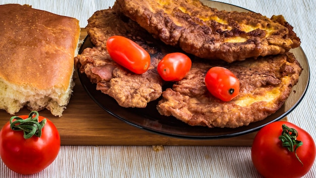 写真 鶏の胸肉チョップ