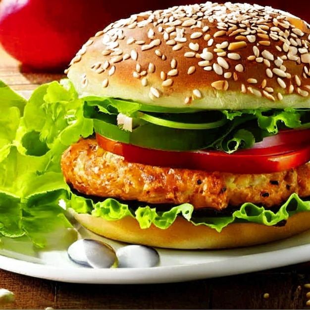 chicken burger