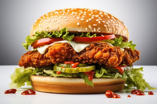 chicken burger