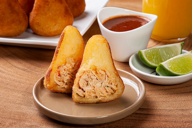 Chicken coxinha