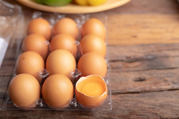 Chicken eggs are rich in high quality protein