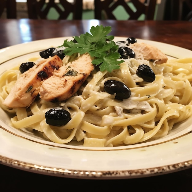 chicken fettuccine alfredo