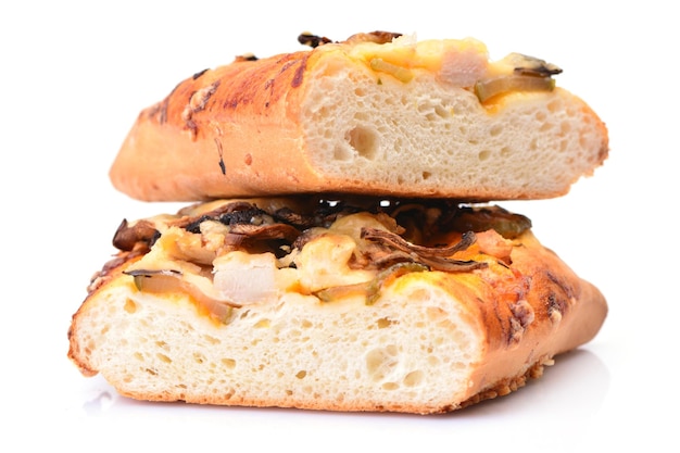 Chicken Mushroom Focaccia