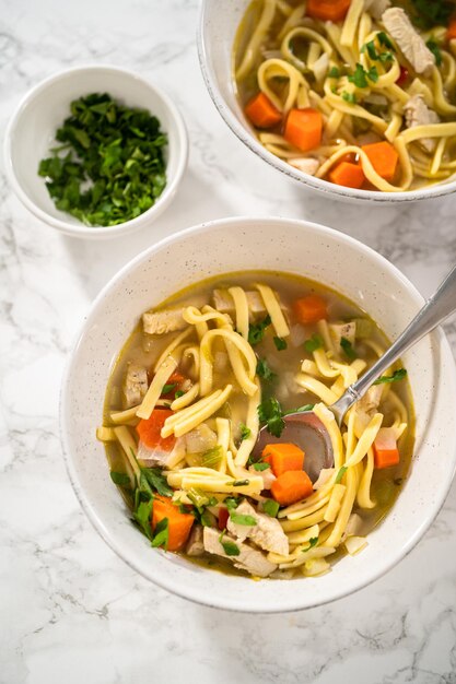 Chicken noodle soup