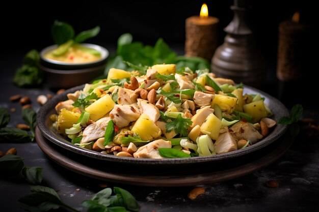 Chicken and Pineapple Salad