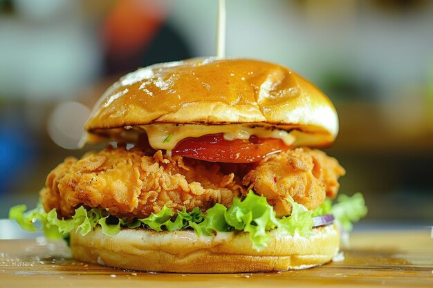 Photo chicken sandwich