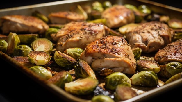 Chicken Sheet Pan Dinner Generatieve AI