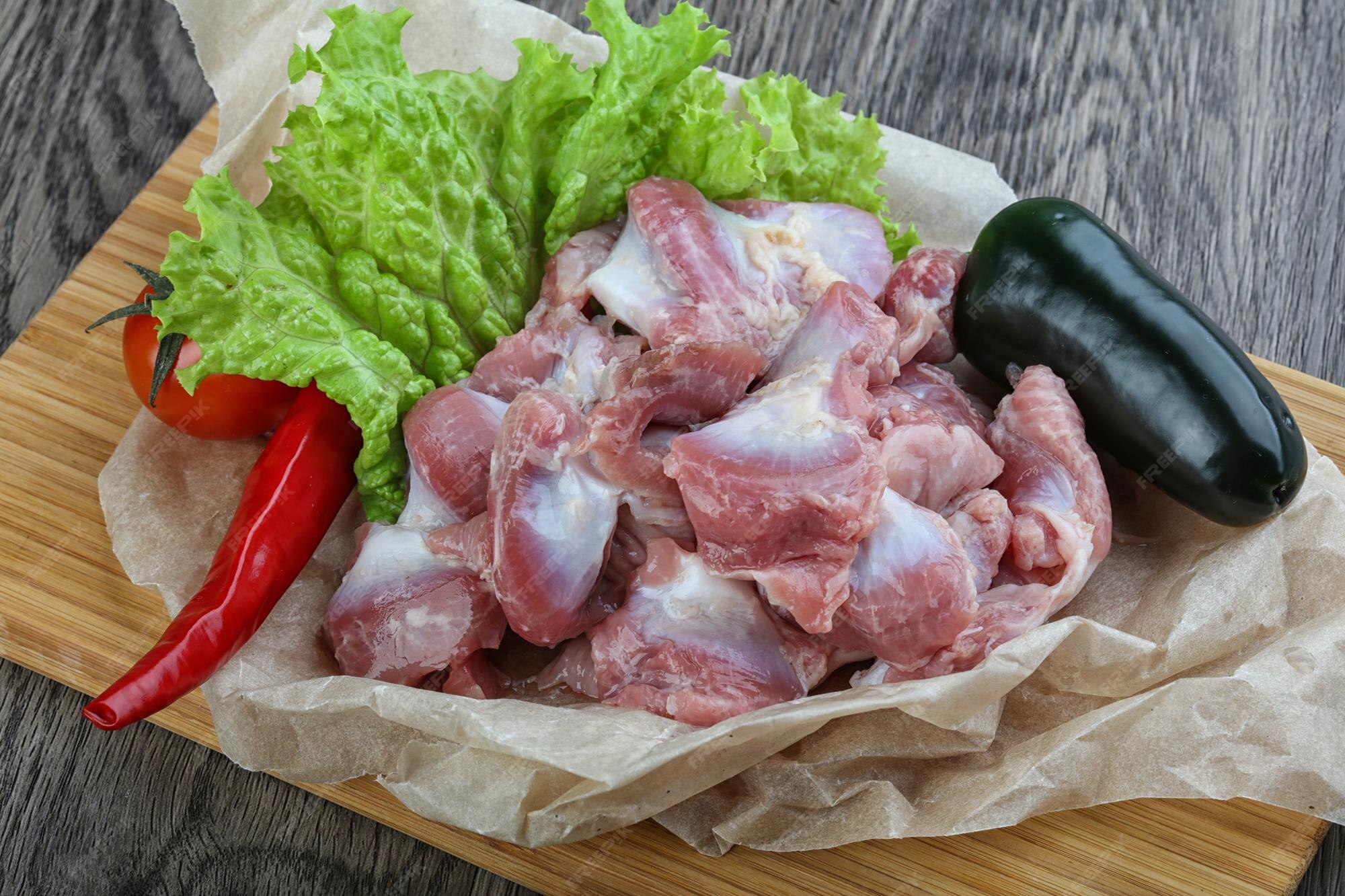 Premium Photo Chicken stomach