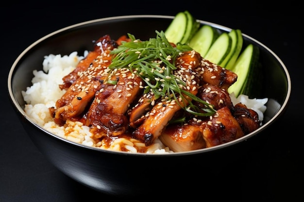 Chicken Teriyaki Donburi Bliss