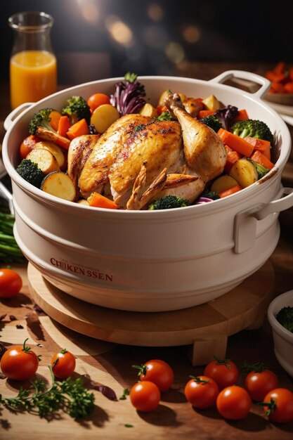 Photo chicken with vegetables2