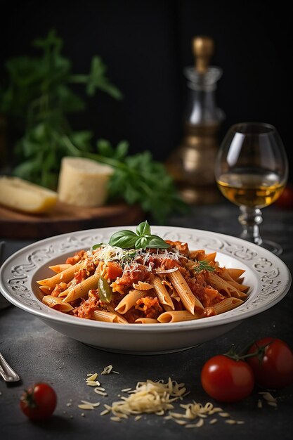 Photo chicket pasta