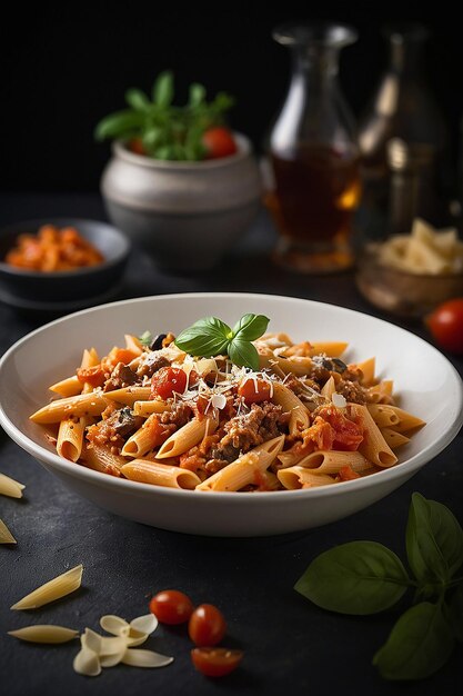 Photo chicket pasta