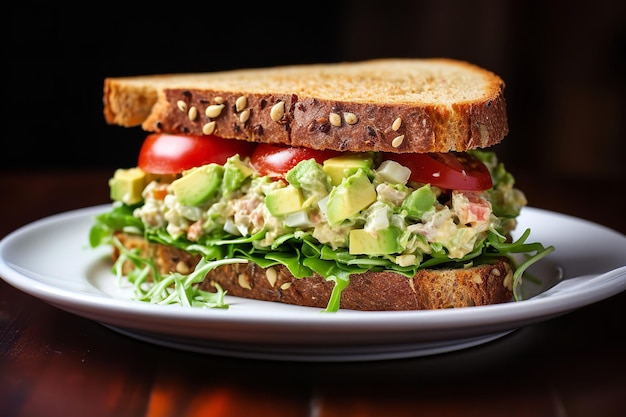 Chickpea Salad Sandwich Dinner Recipe