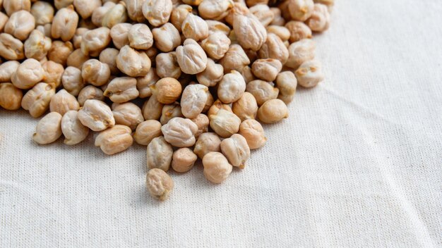 Chickpeas organic legumes of fresh make a healthy vegetarian meal