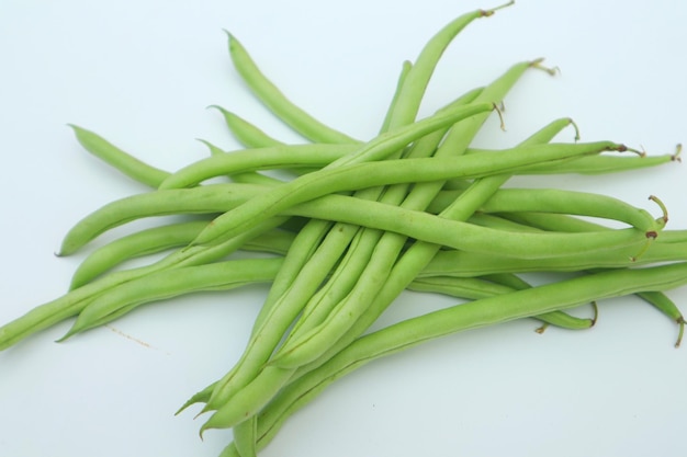 チキンピース (Phaseolus vulgaris L) は白い背景に分離されています
