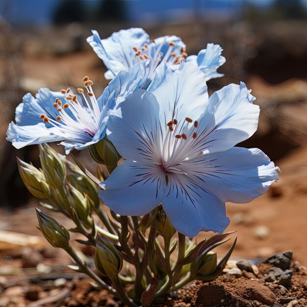 Chicory Charm Spring background Photo