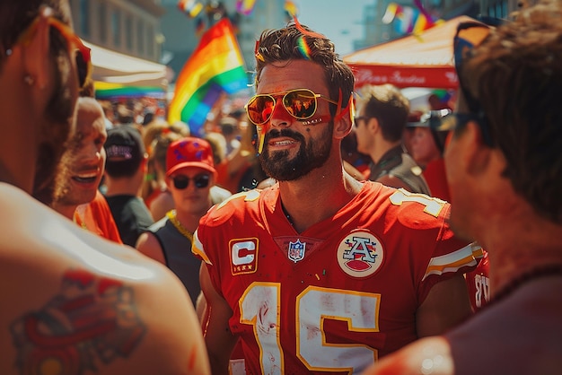 Photo chiefs at pride celebrating diversity