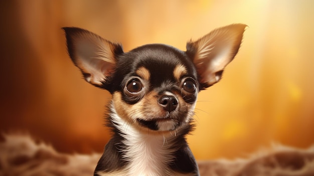 Photo chihuahua close up