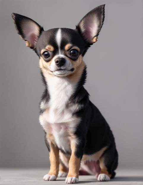 Foto immagine del cane chihuahua generata utilizzando l'intelligenza artificiale