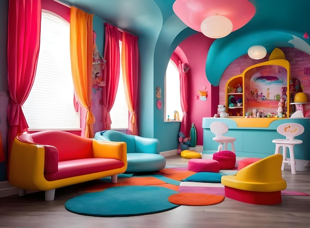 child barroom Interior design