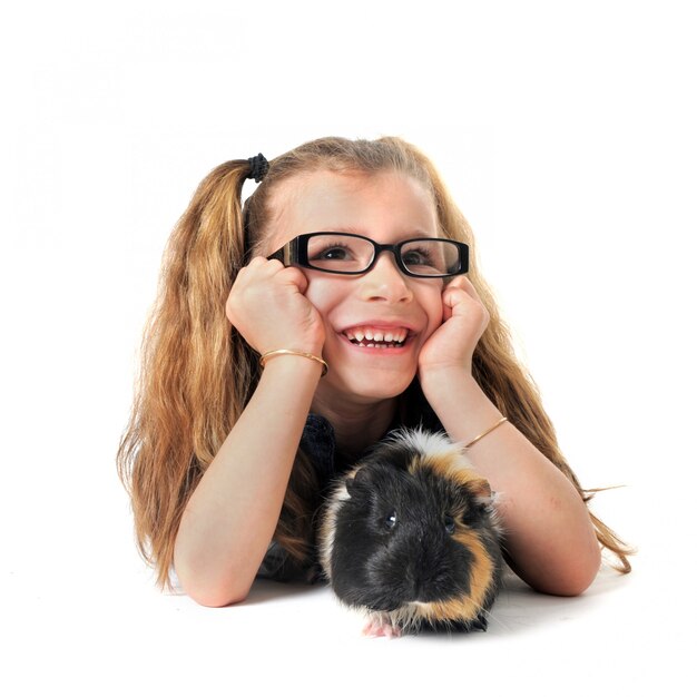 Child Guinea pig