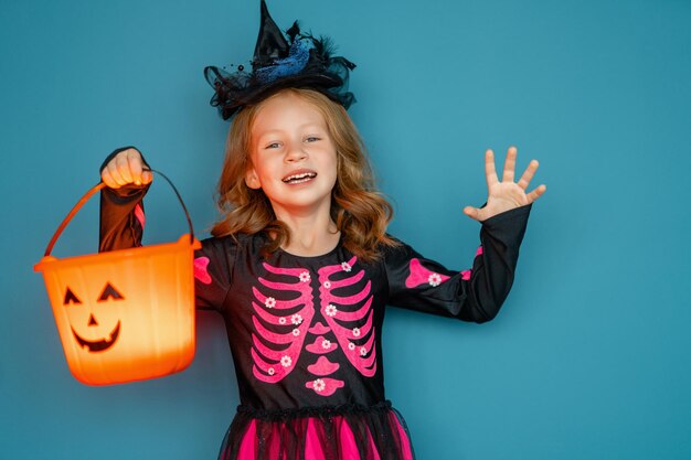 Bambino ad halloween