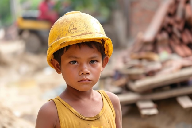 Child labor poor children construction work violence trafficking rights day