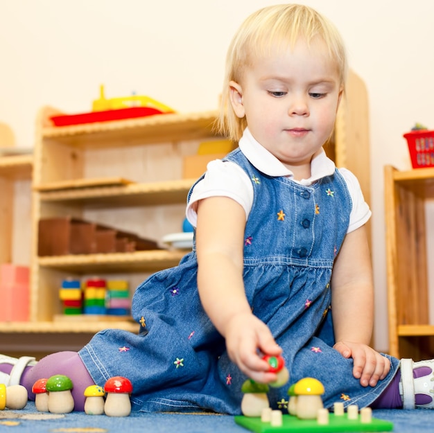 Child at nursery