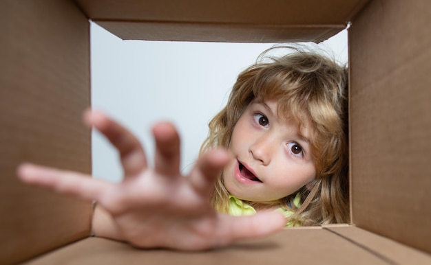 Детская открытая коробка для доставки, упаковка, открытая и закрытая картонная коробка, открытая коробка и посылка для доставки