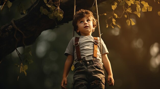 child portrait stock photo