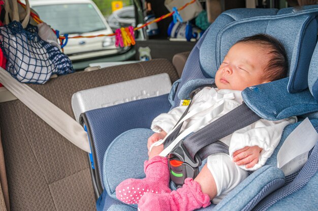 Child seats and babies