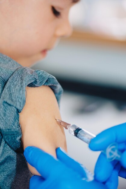 Child vaccination