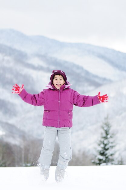 子供時代の雪