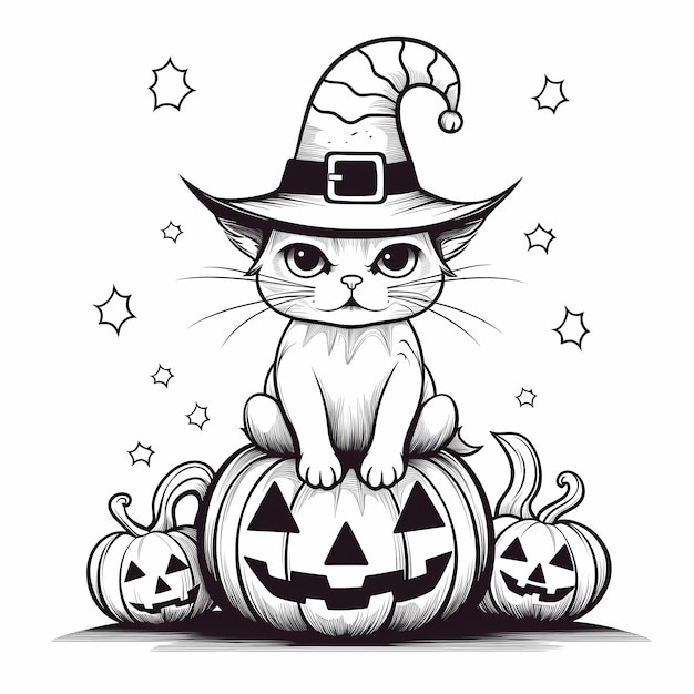 Photo children coloring page halloween ghosts cute vampire