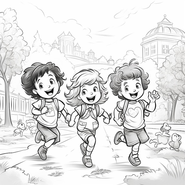 A children day illustration