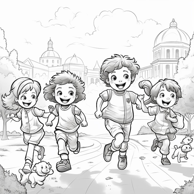 A children day illustration