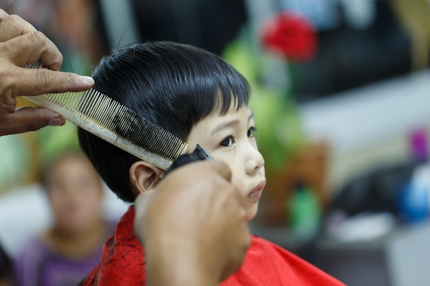 Children haircut