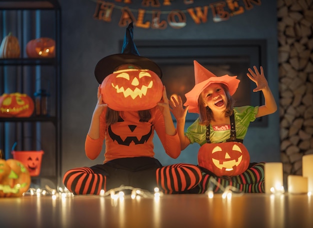 Bambini ad halloween