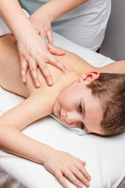 Children massage