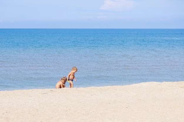 Фото Дети на пляже