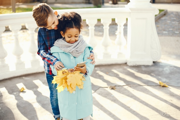 children in a park