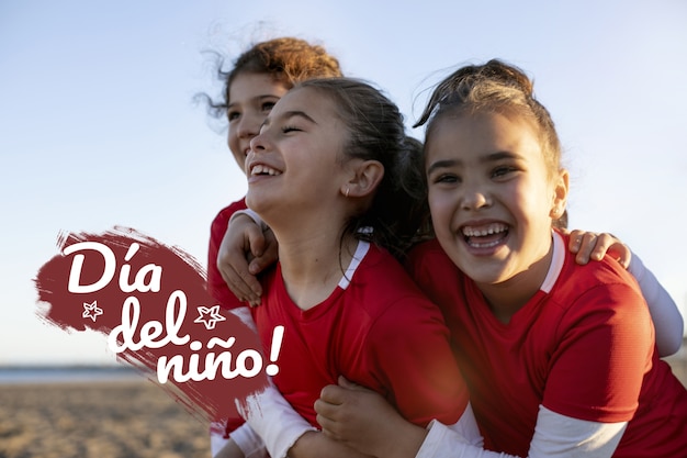 Foto celebrazione della giornata dei bambini