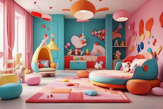 Children's interior room design