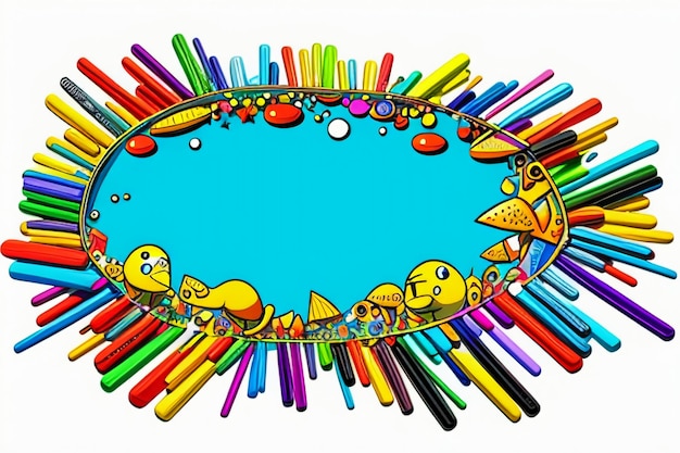Foto illustrazione del libro illustrato di storie per bambini illustrazione di sfondo di carta da parati anime simpatico cartone animato