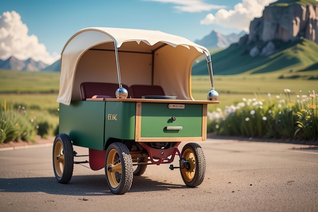 子供のための三輪車 玩具の自転車 壁紙 背景 子供の頃のハッピータイム 写真作品