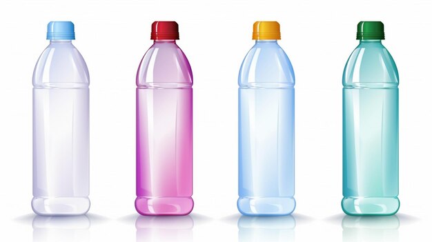 children water bottle isolated on white background