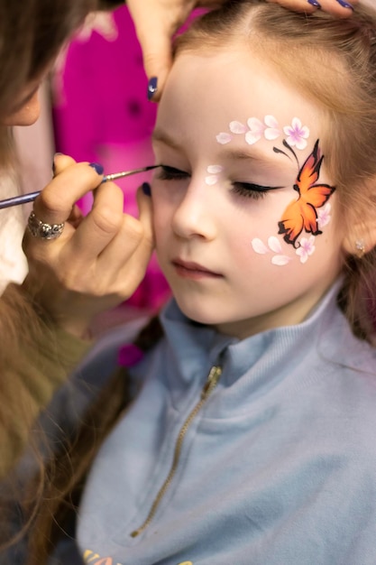 childrens makeup face paint drawings Girls face painting