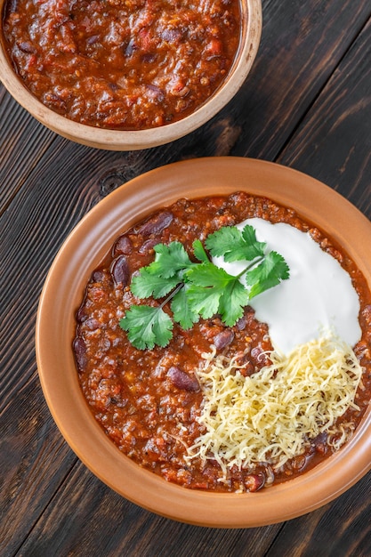 Foto chili con carne