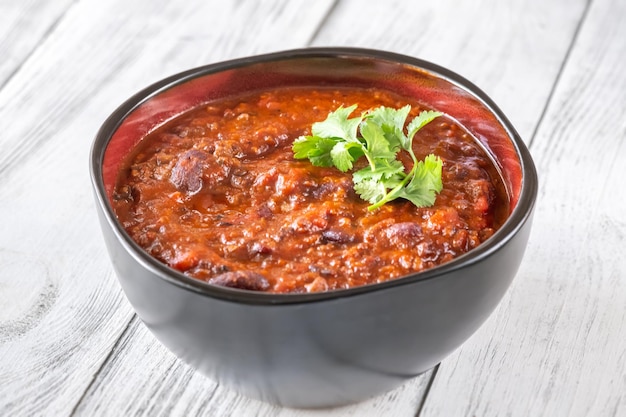 Photo chili con carne